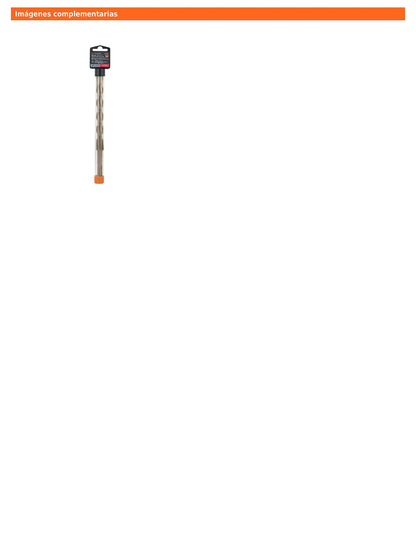 Broca SDS Plus de 5/8 in con largo de 8 in