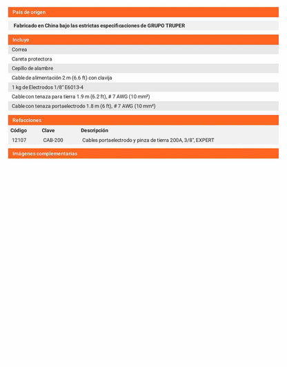 Soldadora inversora 100A de 127V