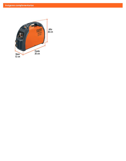 Soldadora inversora 130A de doble voltaje