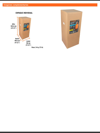 Equipo hidroneumático de 100 litros jet inoxidable de 1 HP