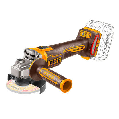 Mini Esmeril Angular Inalámbrico 114.3 mm 20 V