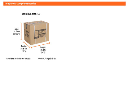 Llave de Nariz para Jardín  1/2" en Blíster