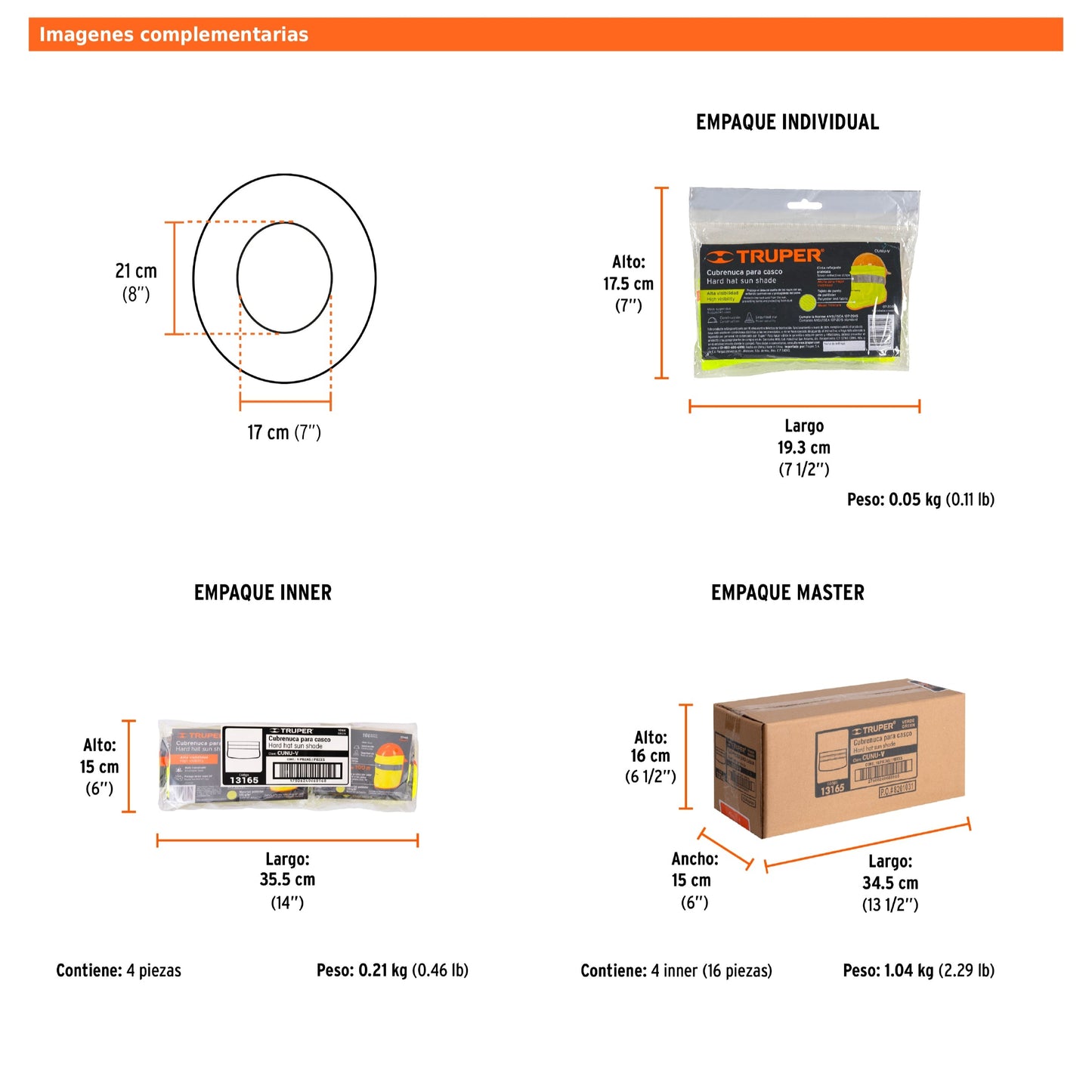 Cubrenucas para casco con reflejante