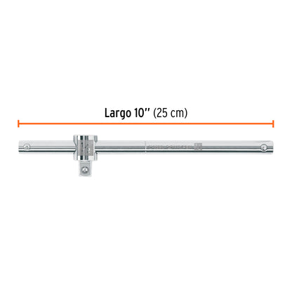 Barra corrediza para dados 1/2 pulg
