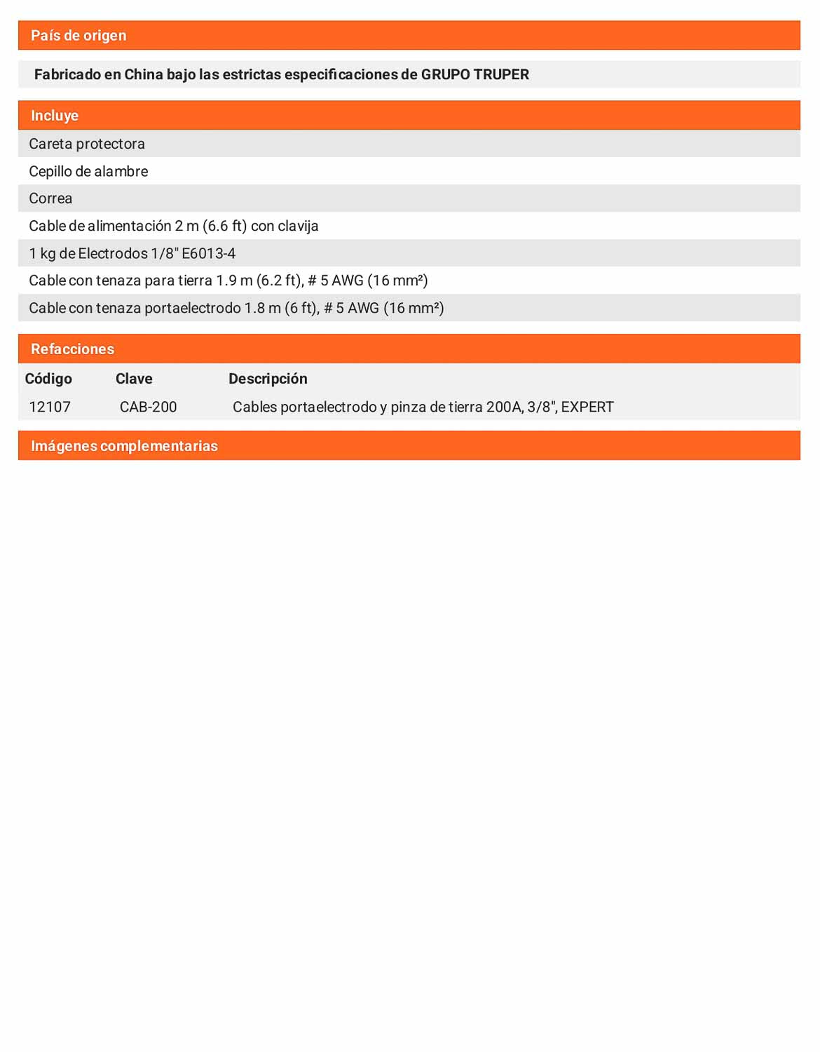 Soldadora inversora 160A de 220V