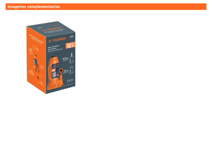 Gato hidráulico de botella de 12 Ton