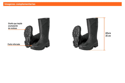 Botas jardineras de PVC