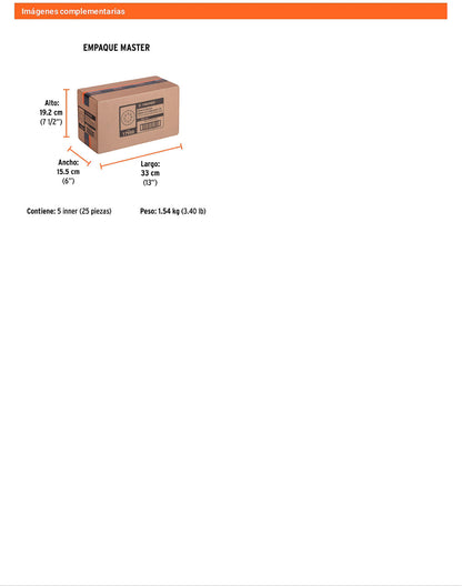 Discos de lija 5 pulg grano 120