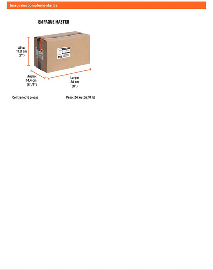 Caja 5000 clavos calibre 18 35 mm