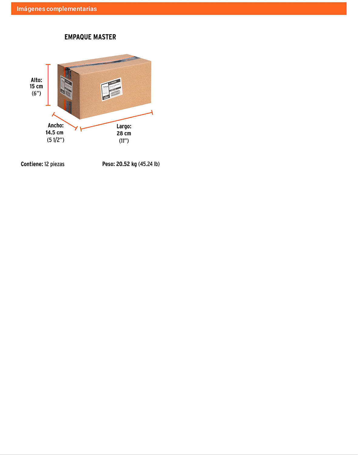 Caja 5000 clavos calibre 18 40 mm