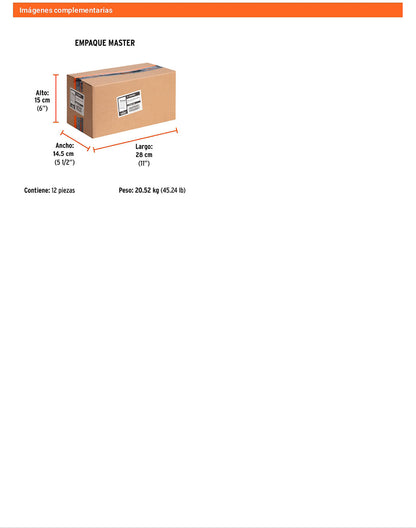 Caja 5000 clavos calibre 18 40 mm