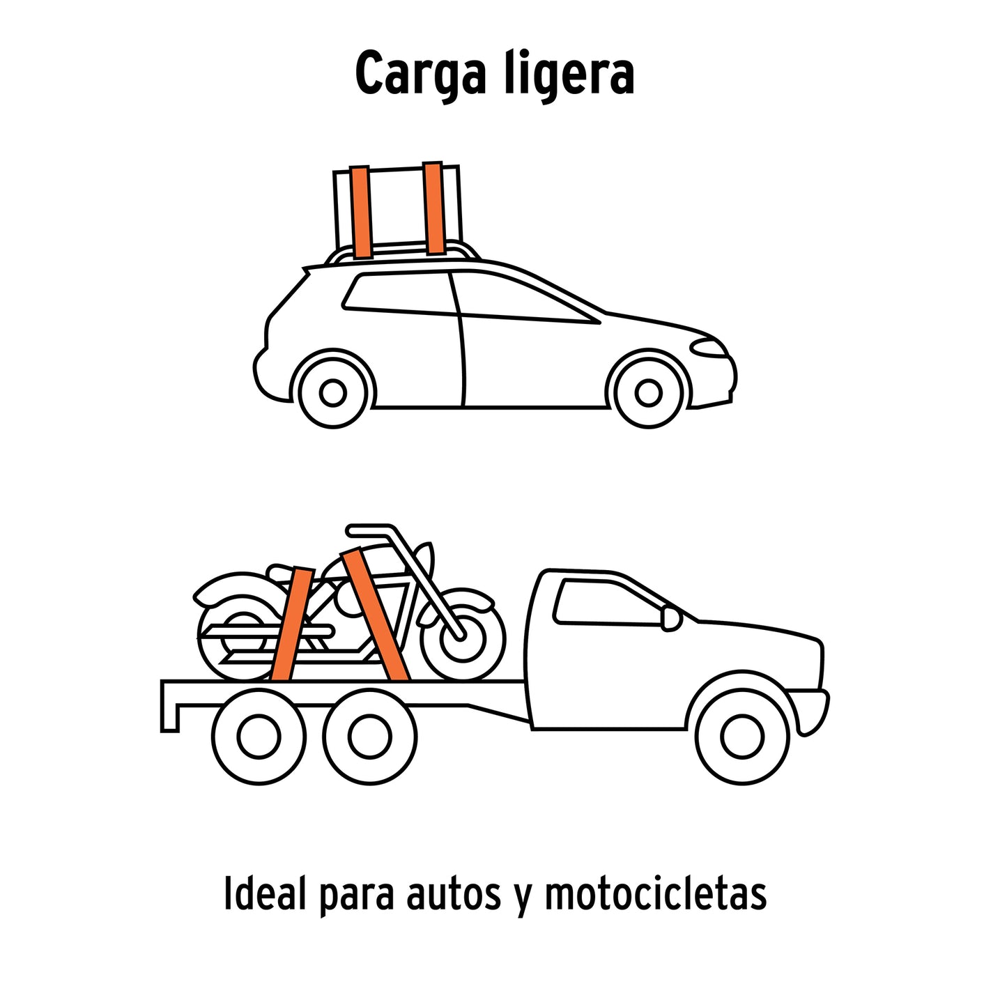 Juego 2 sujetadores matraca 1000 kg