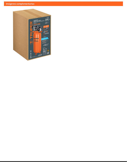 Compresor de banda 240 L 220V