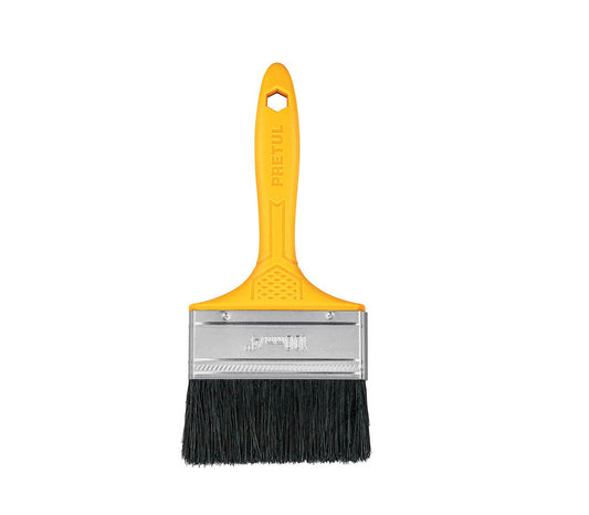 Brocha uso general de 4 pulgadas con mango de plástico