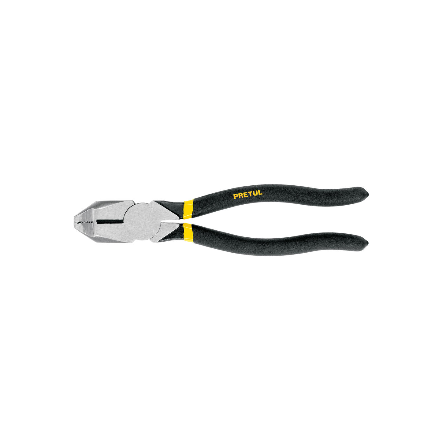 Pinza para electricista de 20 cm uso rudo con mango de PVC