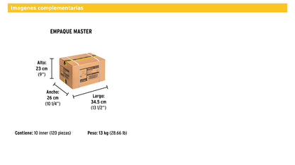 Llave para manguera de latón 1/2" 100 g