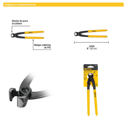 Tenaza de armador 8"