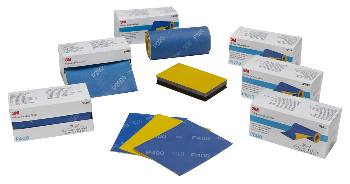 Cuadro de Lija Flexible de Alto Agarre Grano 800