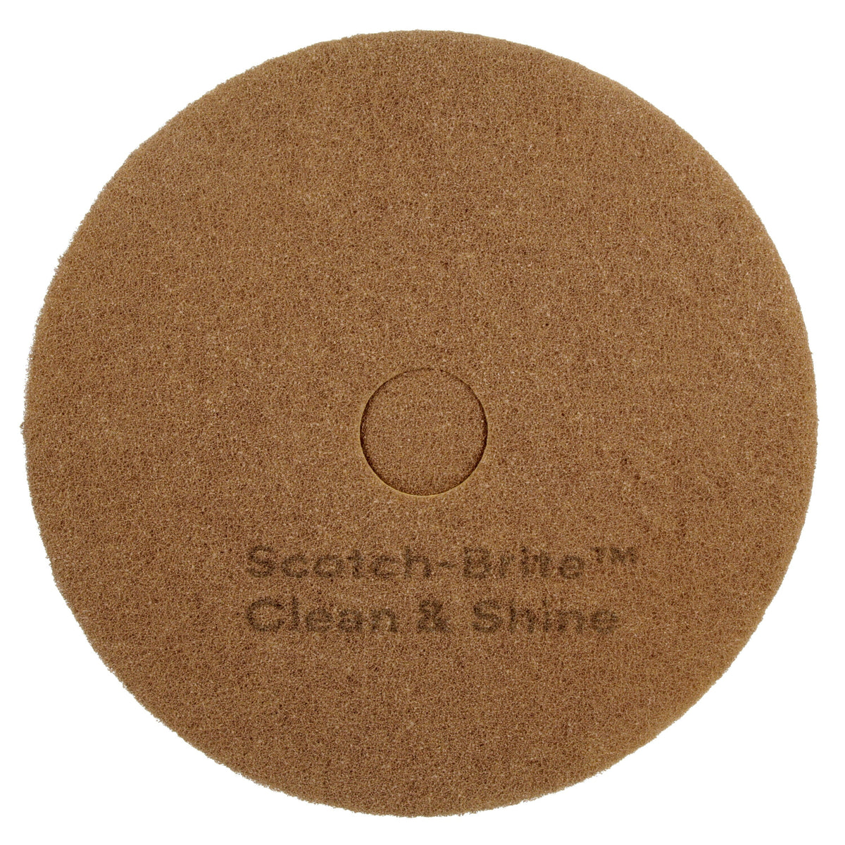 Disco Scotch-Brite Clean & Shine para Piso 17 Pulgadas Limpia y Abrillanta Caja de 5