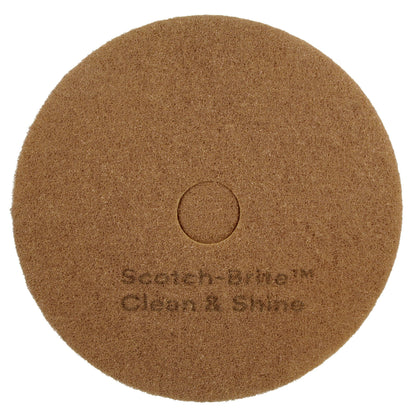 Disco Scotch-Brite Clean & Shine para Piso 17 Pulgadas Limpia y Abrillanta