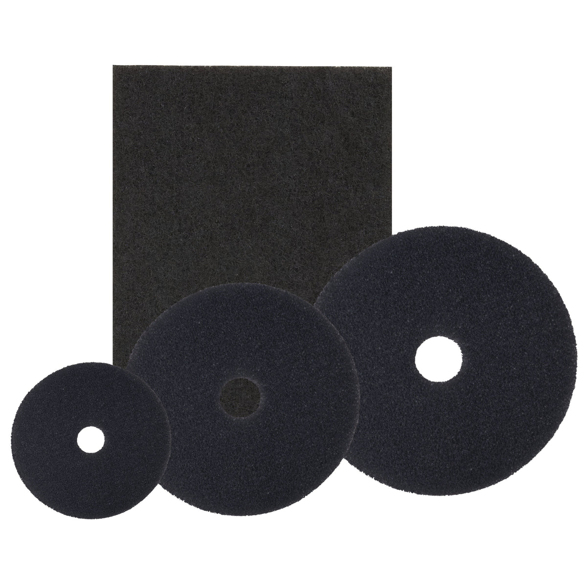 Disco Negro para Pulidora de Piso 20 Pulgadas para Quitar Cera