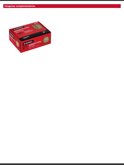 Bisagra cuadrada de acero con acabado latón antiguo