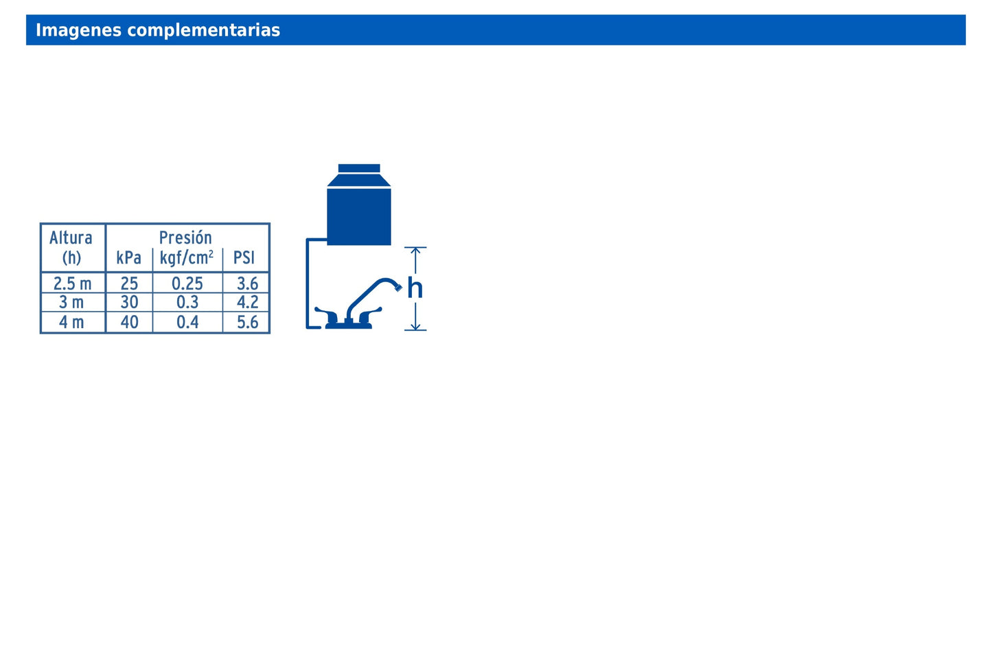 Mezcladora de 8" para fregadero con cuello largo y manerales tipo palanca
