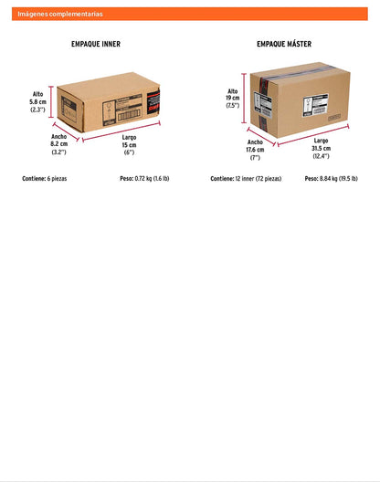 4 Taquetes Expansivos 8x50 mm Armella Cerrada