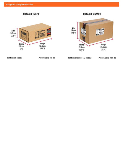 4 Taquetes Expansivos 8x50 mm Armella Abierta