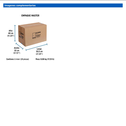 Céspol doble de 1 1/2" sin contra para tarjas de doble tina