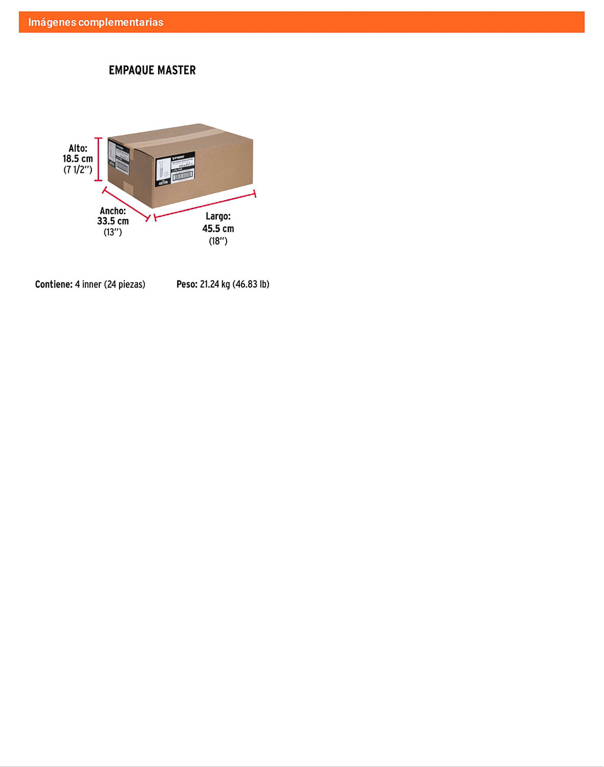 100 Tornillos Multiusos 14 x 2-1/2 pulg