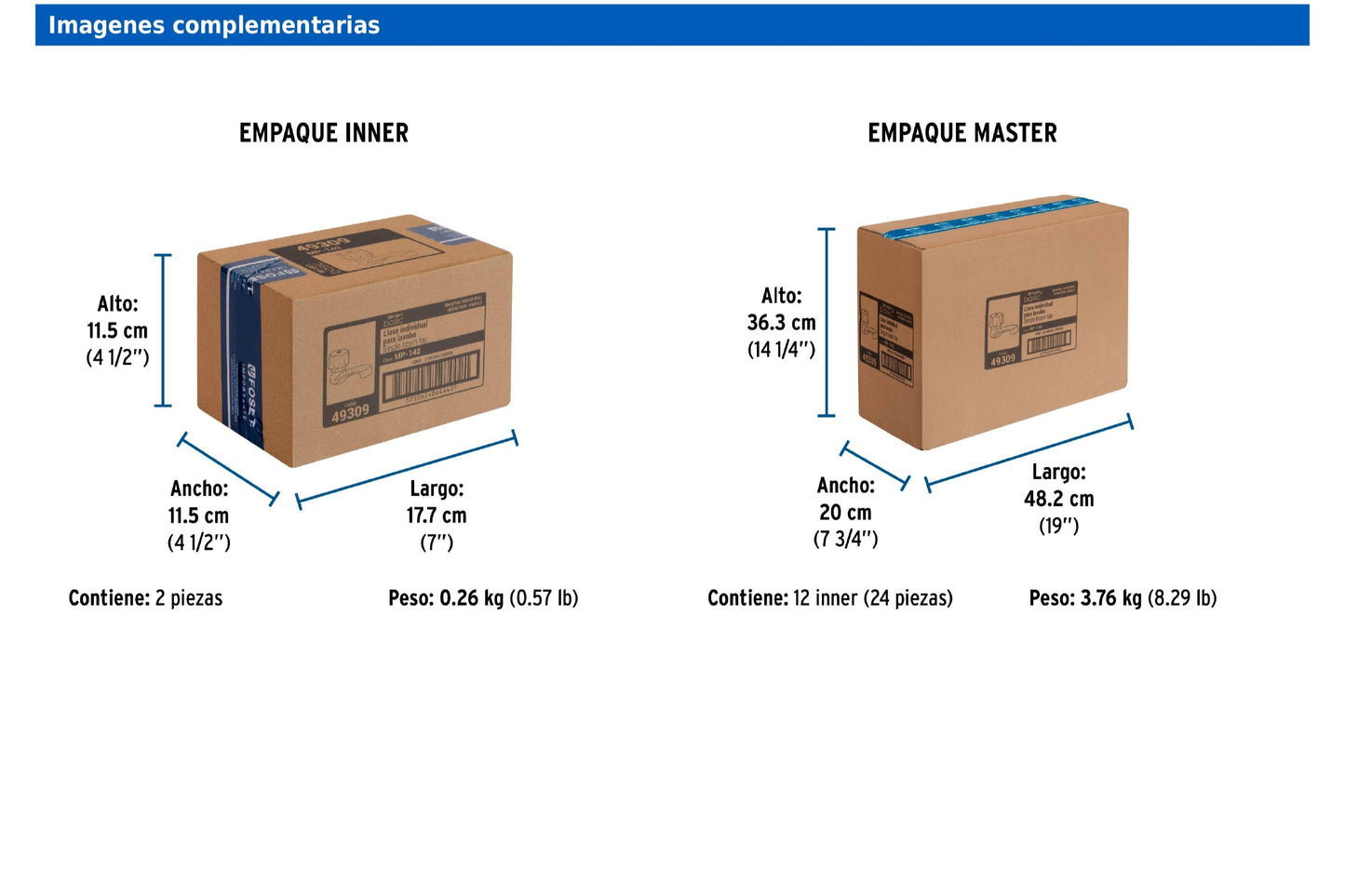 Llave individual para lavabo de ABS con cartucho cerámico y maneral hexagonal