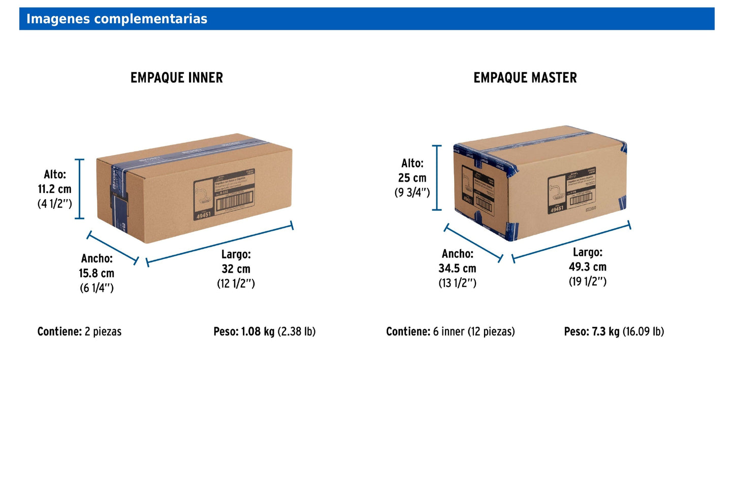 Regadera cuadrada de 6" en ABS con brazo y chapetón cromados