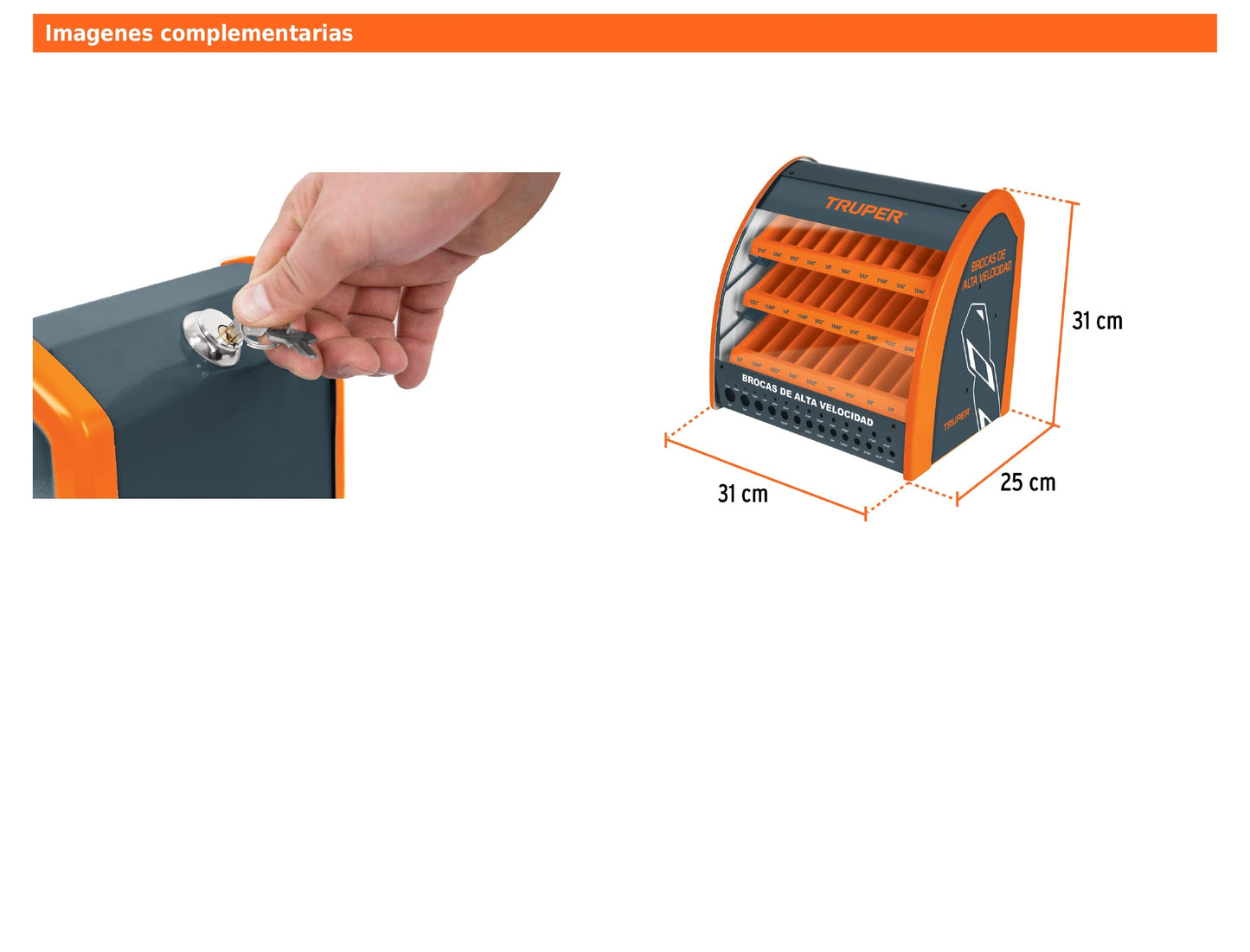 Despachador de Brocas de Alta Velocidad Grande