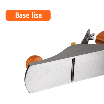 Cepillo de carpintero base lisa 5 pulg.