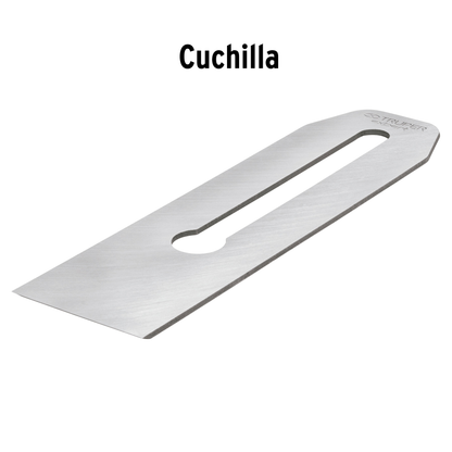 Cepillo de carpintero base lisa 5 pulg.