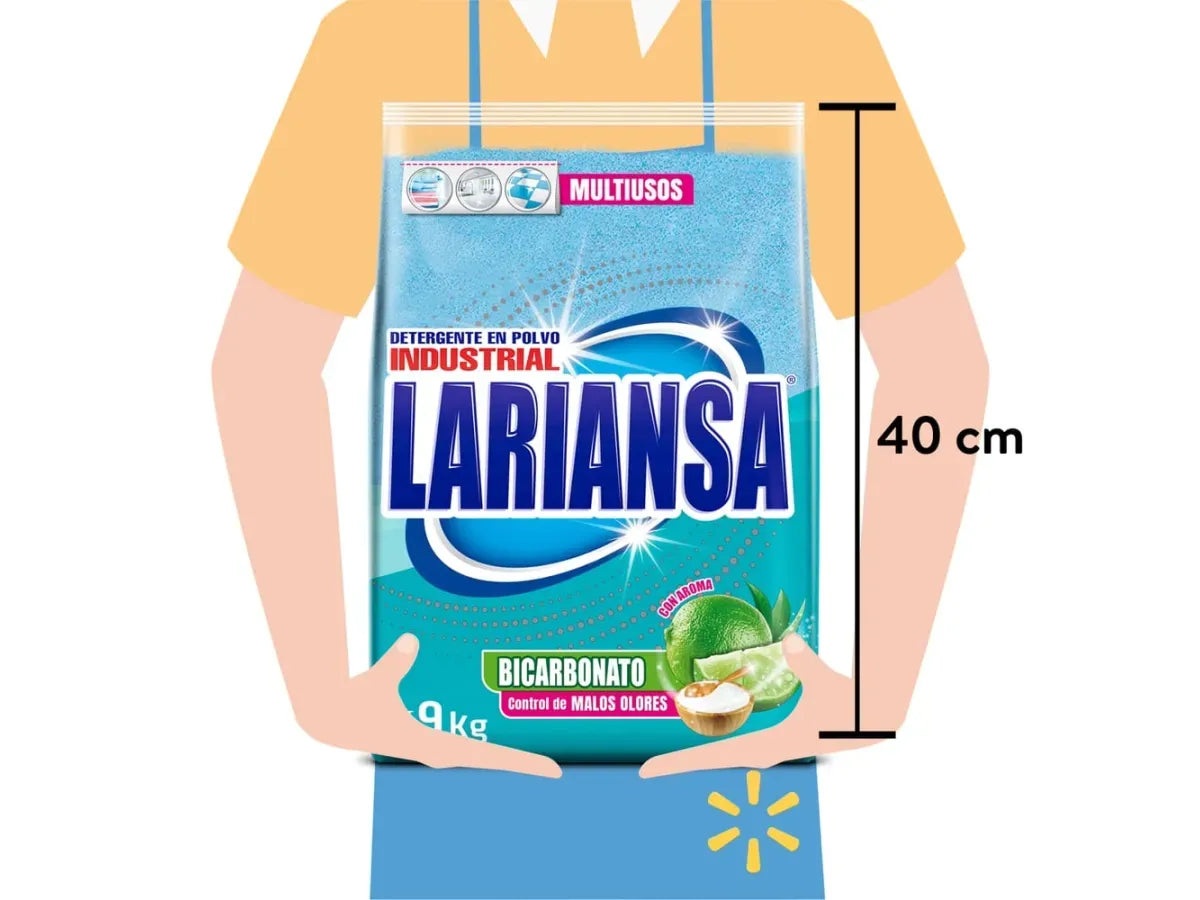 Detergente Polvo Lariansa con Aroma
