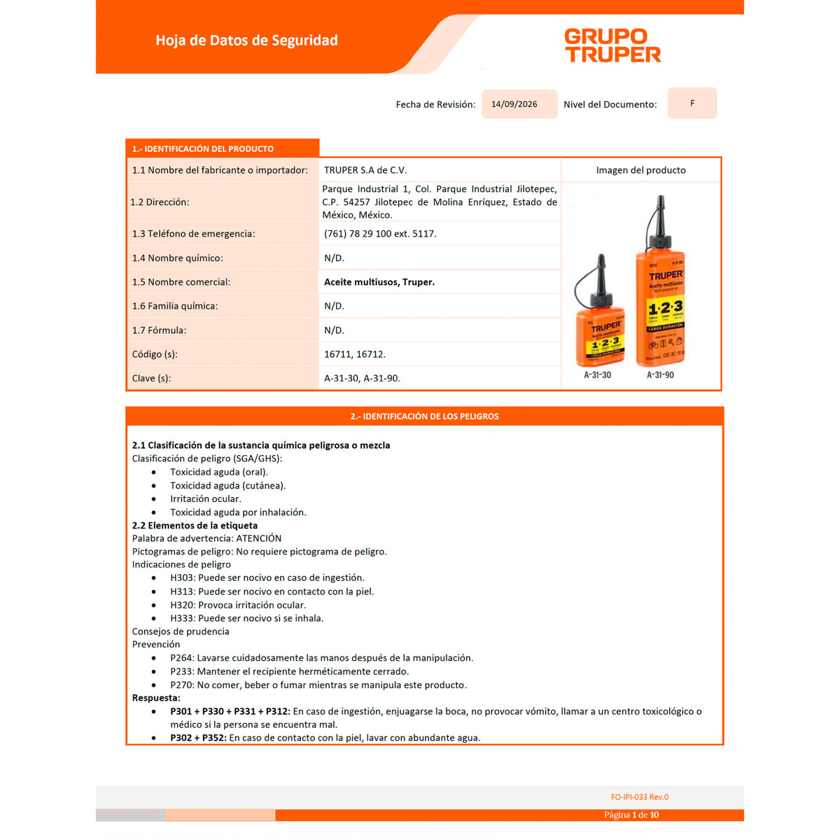 Aceite multiusos, 30ml (1oz) · vista 3