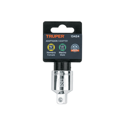 Adaptador matraca 3/4 pulg a 1/2 pulg