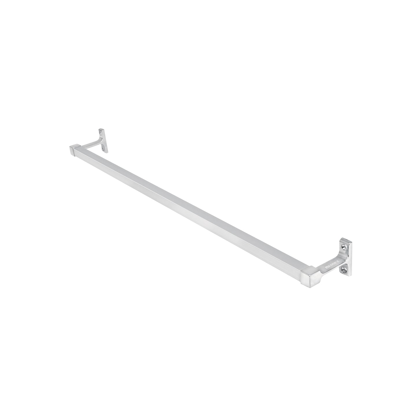 Toallero de barra largo metálico 60 cm