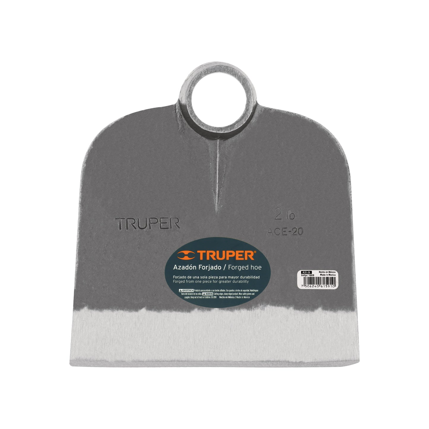 Azadón Centroamericano de 2.0 lb sin mango