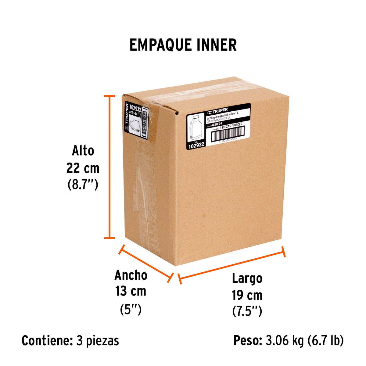 Aceite hidráulico para gatos, 1 Litro · vista 4