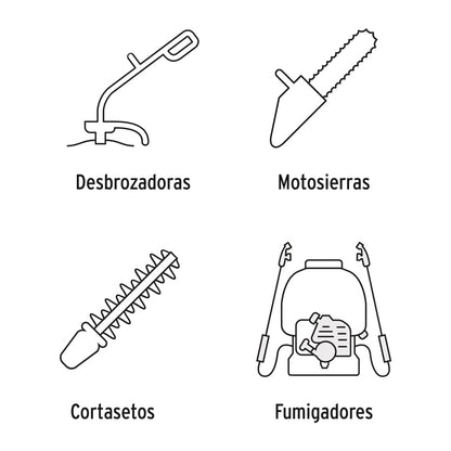 Aceites sintéticos para motor de 2 tiempos 400ml