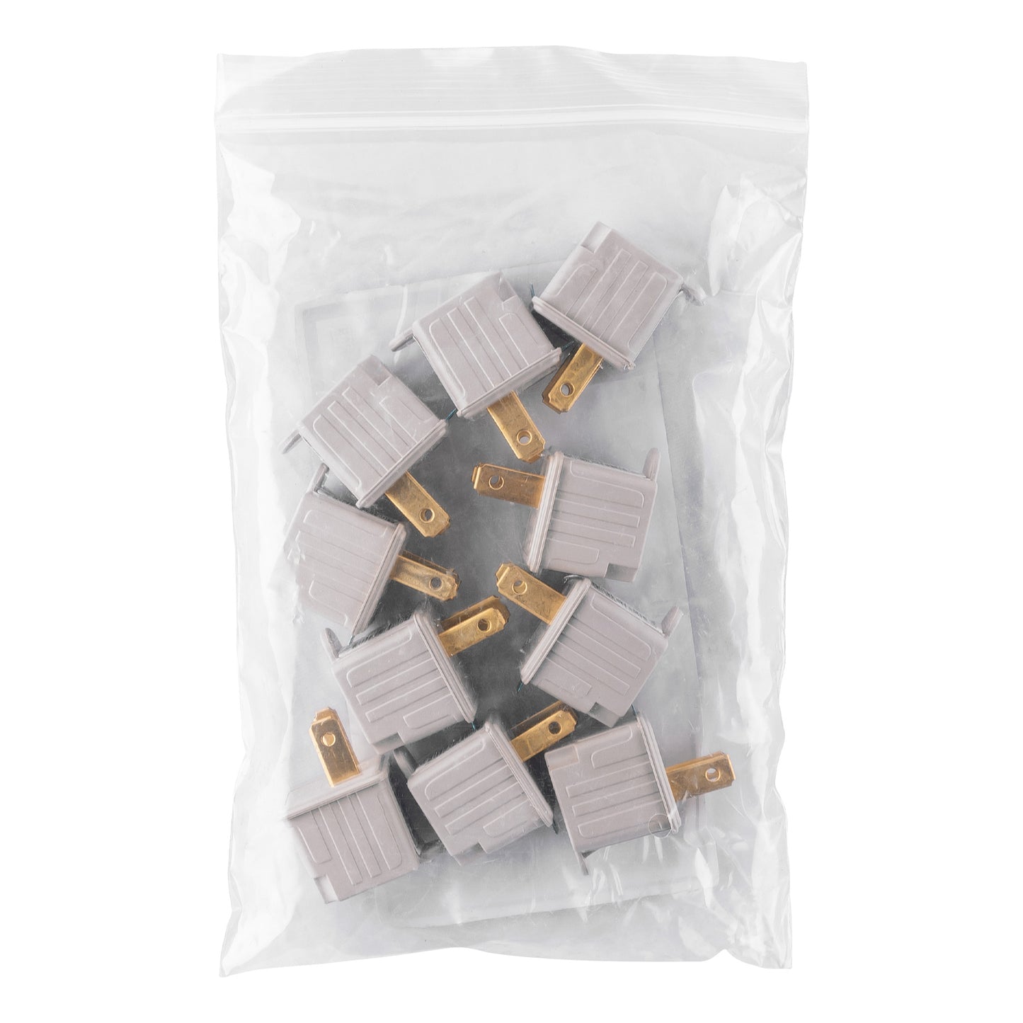 Adaptador de 3 a 2 gris con ojillo para tierra física