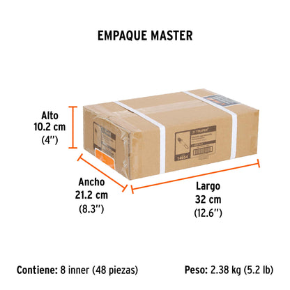 Adaptador SDS Plus para broquero de 1/2 pulg - SKU 14654