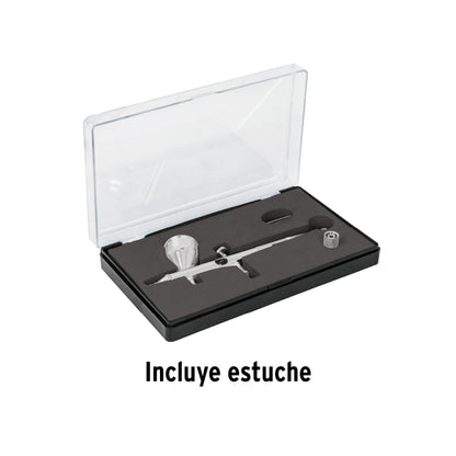 Pistola aerográfica de gravedad vaso fijo