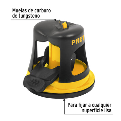 Afilador de cuchillos con base de ventosa