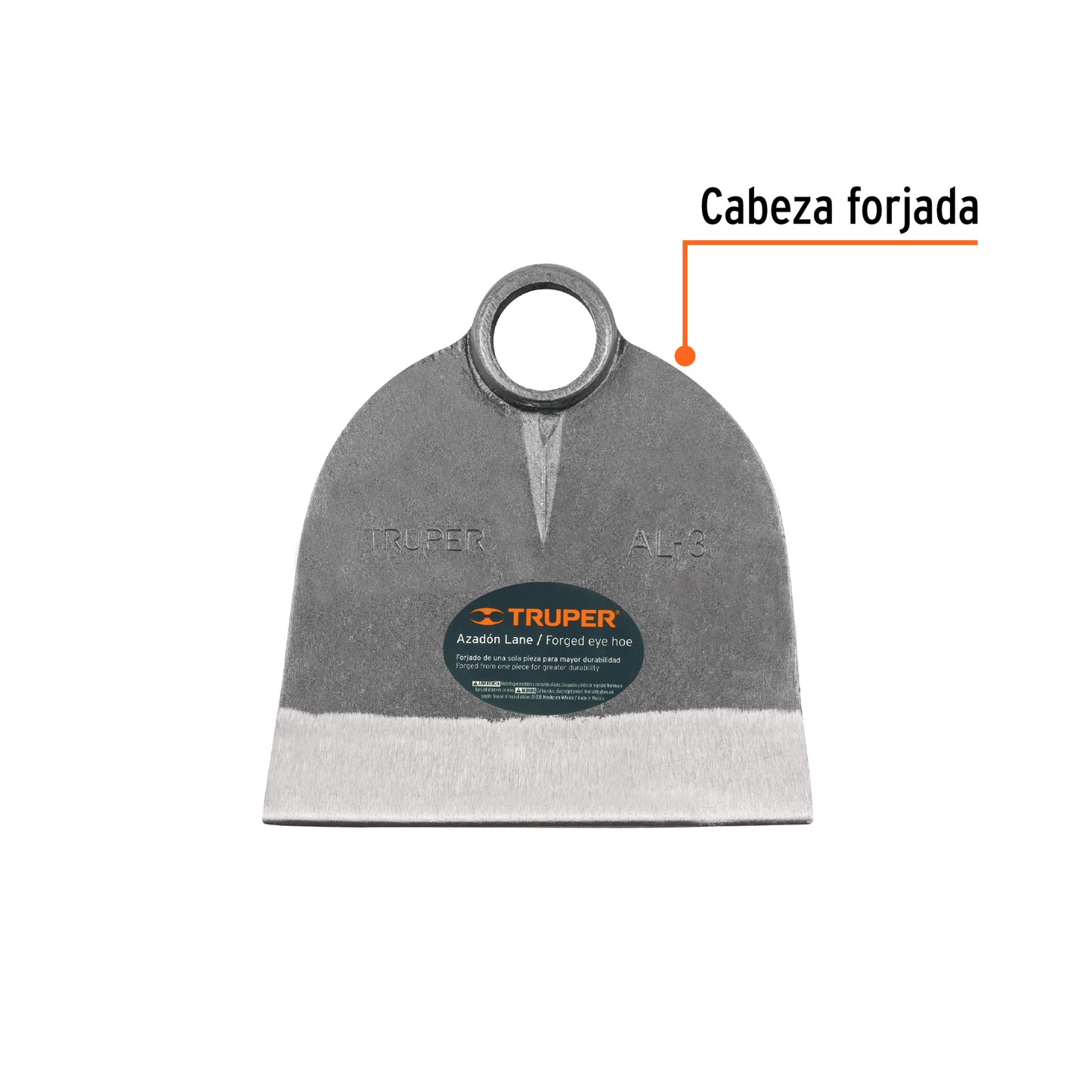 Azadón Lane No. 3 de 2.1 lb sin mango