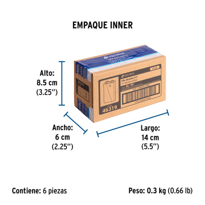 Blíster con 1 pila alcalina 9V · vista 4