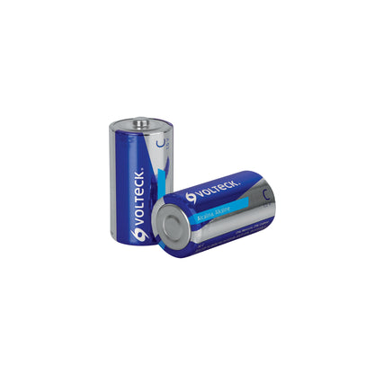 Blíster con 2 pilas alcalinas C
